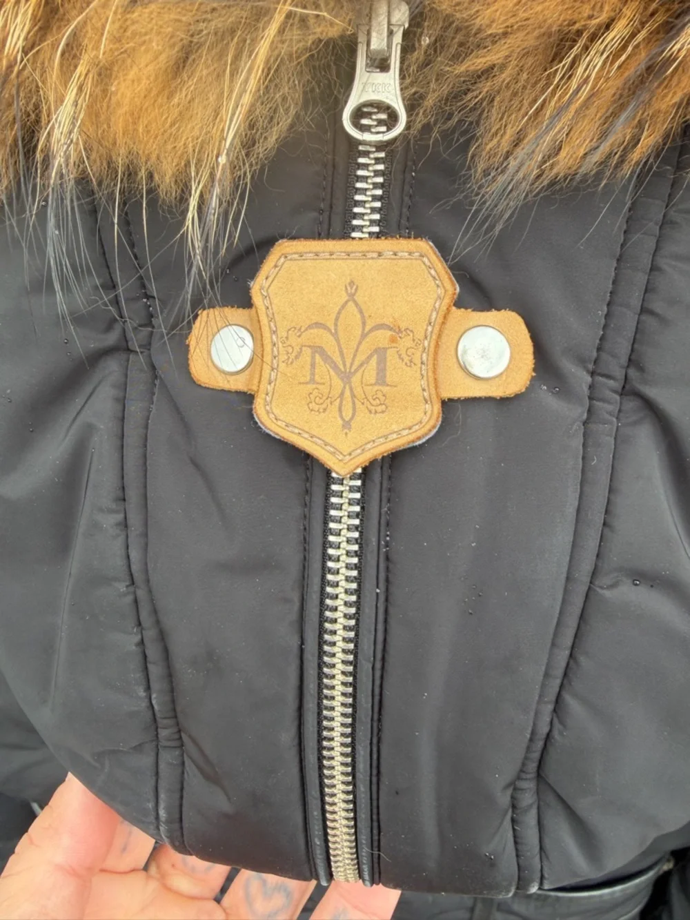MACKAGE Luxury Down Parka, Women’s Medium - Picture 8 of 14